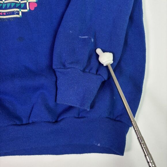 Vintage Gopher Sport Sweatshirt Women's XL Country Sampler Faux Collar Nostalgic - Picture 8 of 15